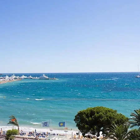 דירה On La Croisette Fabulous Sea View 1 Bed קאן