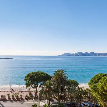On La Croisette Fabulous Sea View 1 Bed קאן
