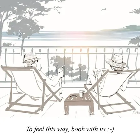 דירה On La Croisette Fabulous Sea View 1 Bed *