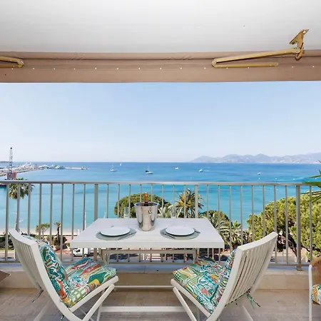 On La Croisette Fabulous Sea View 1 Bed Cannes