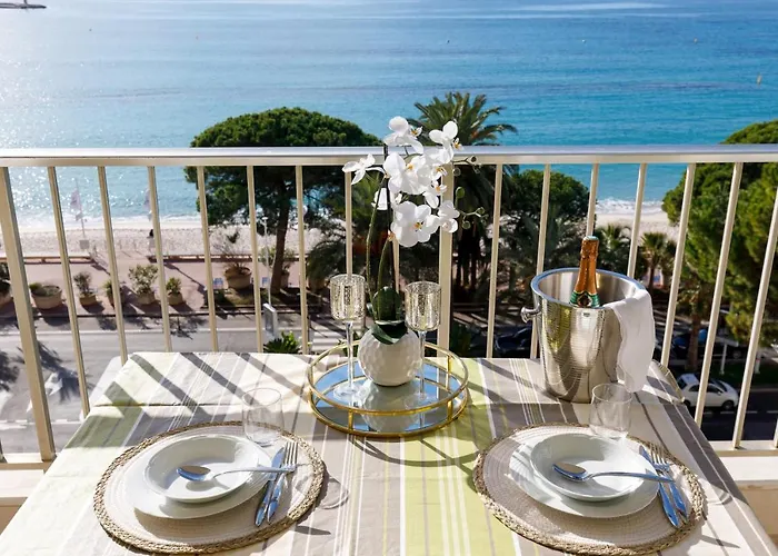 Appartement On La Croisette Fabulous Sea View 1 Bed *