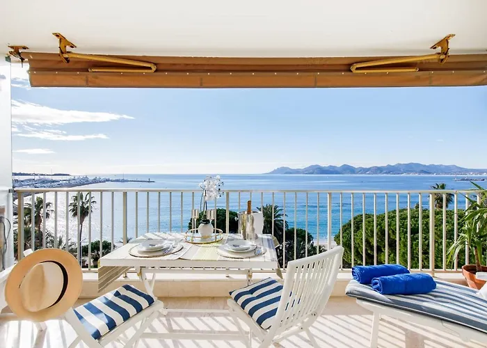 On La Croisette Fabulous Sea View 1 Bed * Cannes